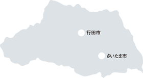 埼玉県の地図